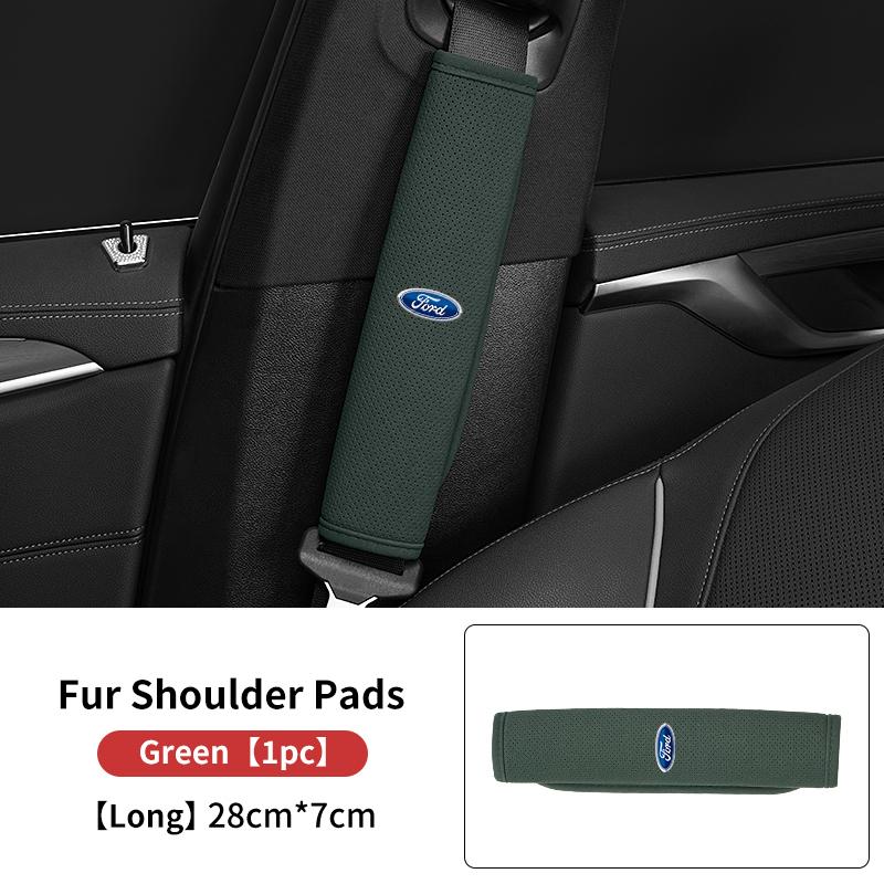 For Ford Car Styling Seat Belt Shoulder Cover Neck Protector Auto Interior Accessories Focus Mk2 Mk3 Mk4 Fiesta Ranger Mondeo