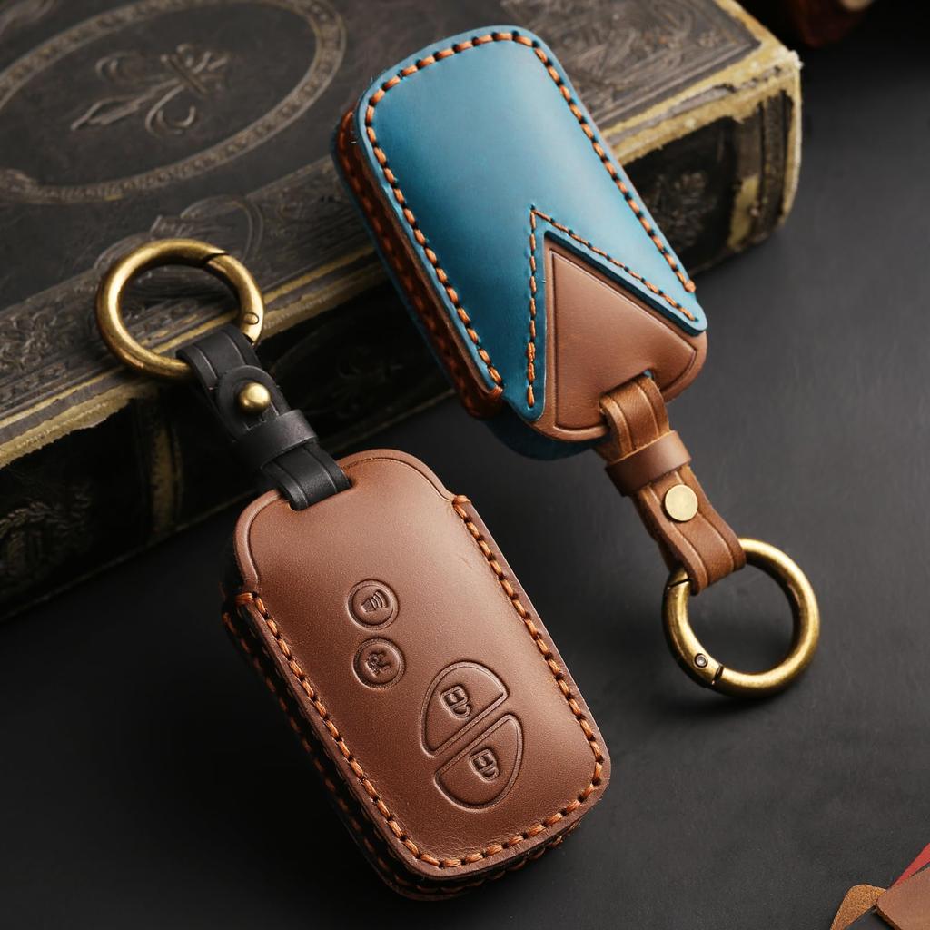 Leather Car Key Protection Case for Lexus CT200h ES 300h IS250 GX400 RX270 RX450h RX350 LX570 Key Cover Fob