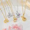 Necklace Traditional-style Money Bag Lucky Bag Necklace for Women Light Luxury Style High-end Feeling Collar Chain Accessory