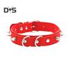 2Pcs/Set Rivet Necklace with Leash Adjustable Length Rivet Decor Collar Rope Set Couple Sexy Necklace Adult Erotic Products