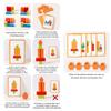 Holzstapelspielzeug für Babys Bausteine Geometrische Formenspiele Montessori Spielzeug Regenbogenbausteine Konstrukteur Set Lernspielzeug