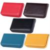 Faux Leather Magnetic Closure Business ID Name Pack Credit Card Holder Pocket Box