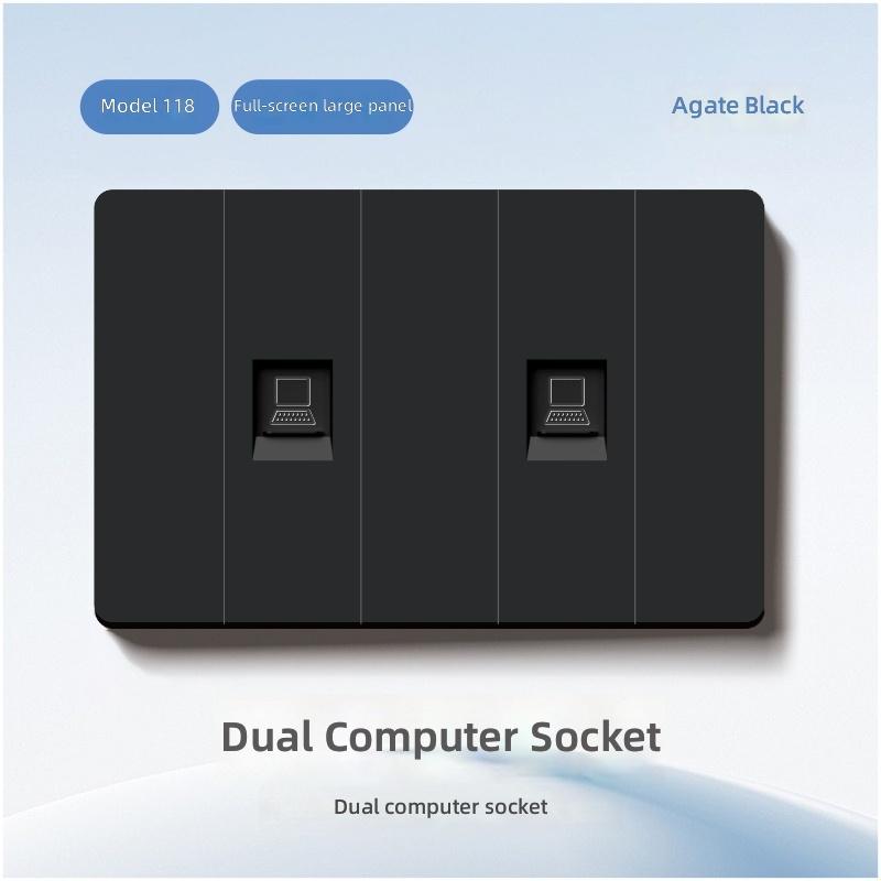 Brazil Standard Electrical 20A Socket Outlet with Usb Type-C Fast Charging 118 Type Wall Switches