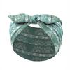 Wide Boho Print Headband Elastic Turban Headwear Casual Bohemian Hair Bands  for Yoga Biker
