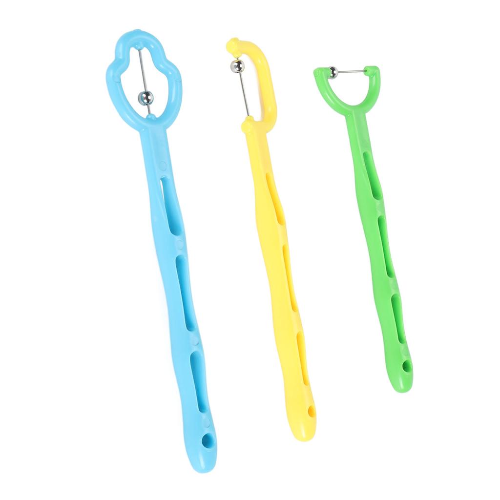 3 Pieces Tongue Tip Exercise Set Improve Flexibility Lateralization Lifting Oral Muscle Training Tool for Slurred Speech