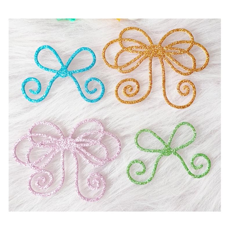 Metal Die Cuts Carbon Steel Embossing Stencils Bow Shape Cutting Dies for Paper Crafts Card Making DIY Scrapbooking