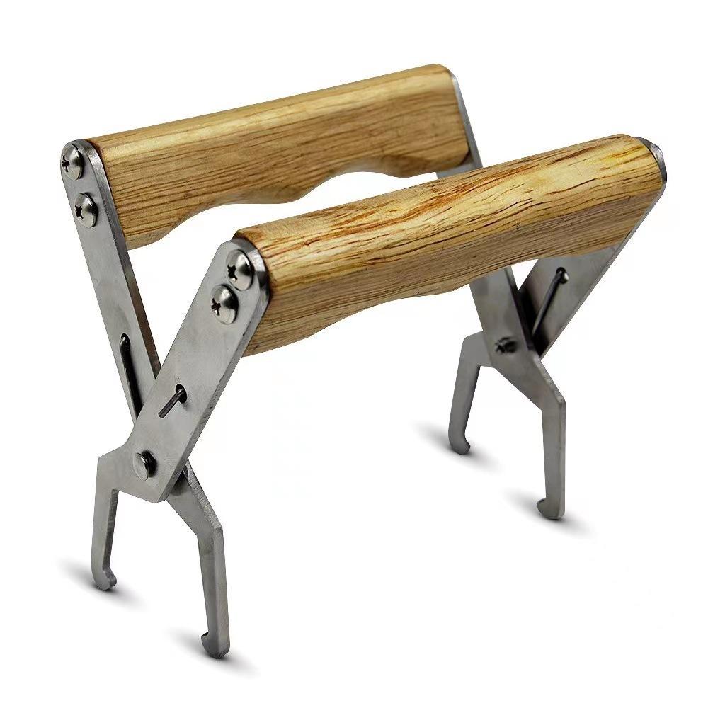 Frame Grip Holder Lifter Gripper Tool, Bee Frame Holder Hive Tool - Stainless Steel Beekeeping Equipment Bee Hive Frame Grip Tool Beekeeper Tool