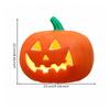 Halloween Pumpkin Lamp Orange Operated Light Decorative PVC JackO'Lantern for