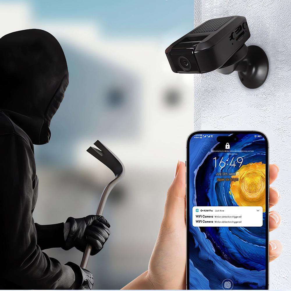 Wireless HD Night Vision Nanny Cam with Remote Access