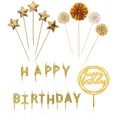 Geburtstagstorte Einstecker Happy Luftballons Cupcake Deko Dessert Geburtstage Topper