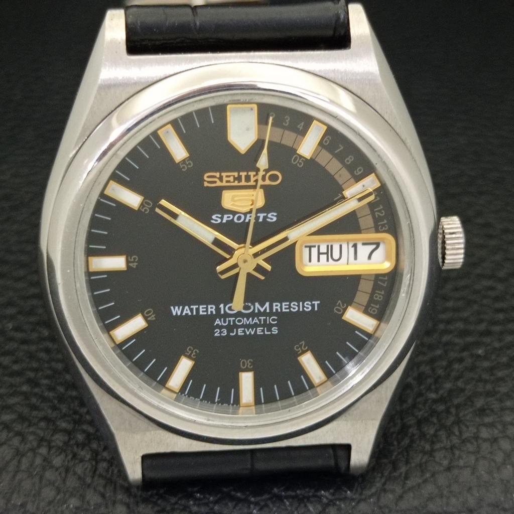 Seiko 5 SPORTS AUTOMATIC VINTAGE 7S36B JAPAN MENS ORIGINAL DIAL WATCH A702379-5 R124-a702379