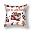 Christmas Themed Pillowcases Car Accessories Office Santa Claus Living Room Sofa Home Pillowcases