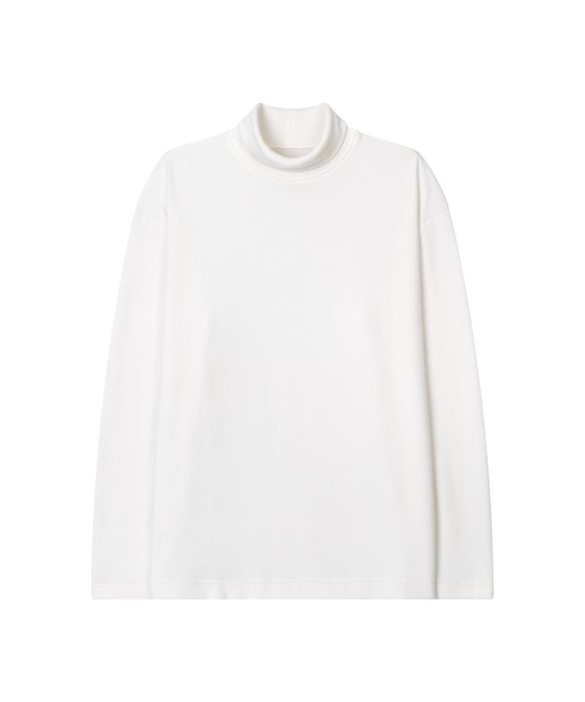 DRAW FIT Turtleneck Knit T-Shirt Set (Type B)