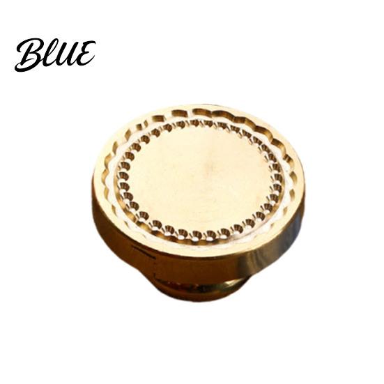 Gift Wrapping Wax Seal Minimalist Frame Stamp Head Solid Brass Engraved Sealing Retro Replacement Heads for Envelope Packaging Journal Card