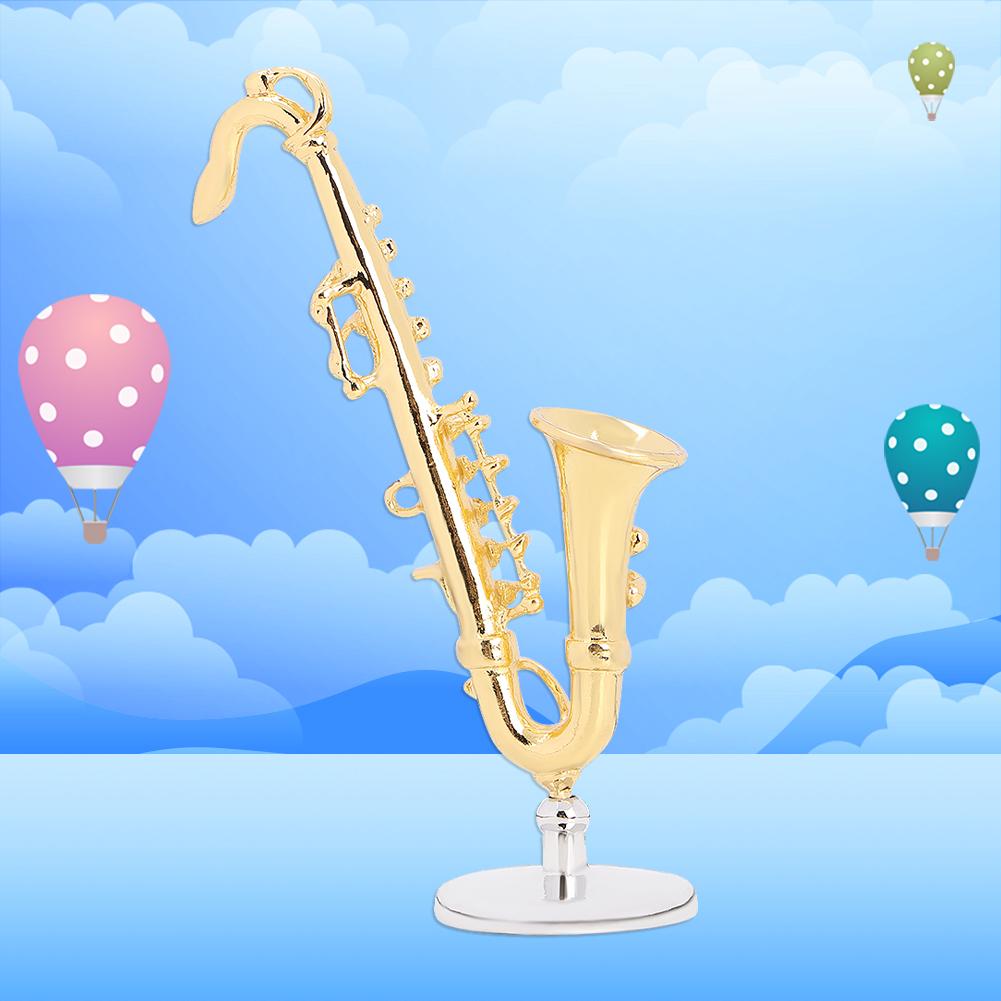1:12     Alloy Saxophone Musical Instrument Decoration Accessories Children Toy