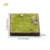 DIY Multifunctional Handmade Scene Platform Model Diorama Base Square Ground Scene for 1:64 1:24 1:43 1:18 Figures Display