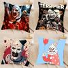Terrifier Films Clown Pillow Case Removable Washable Cushion Cover – All-Season Soft Linen