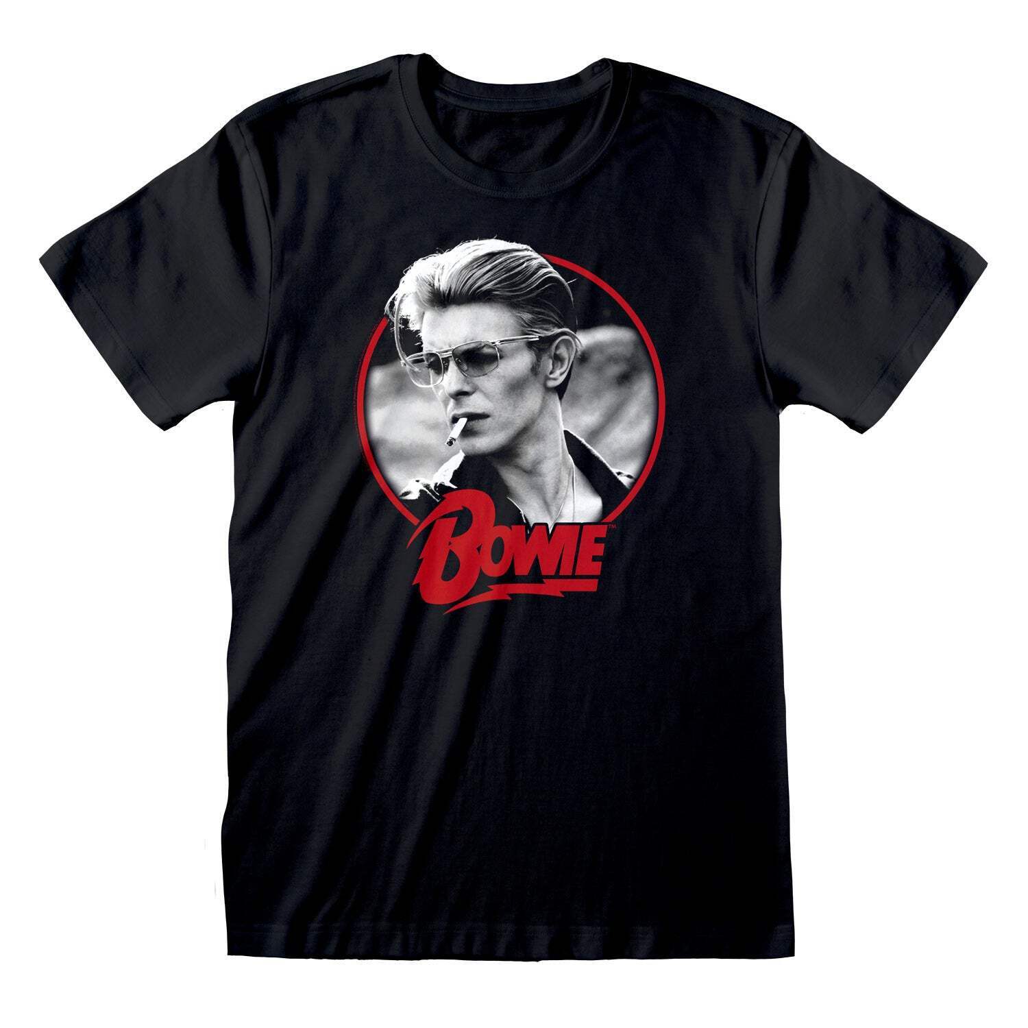 David Bowie Smoking Unisex T-Shirt S