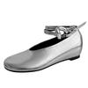 Cowhide Version~ Round Head One-pedal Buckle Belt Single Shoes Half-drag High Heels Fashion Shoes