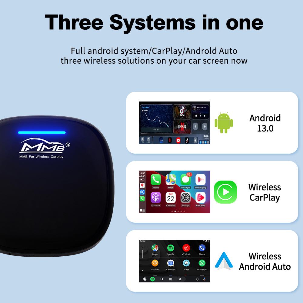 BYD Wired to Wireless CarPlay/Android Auto Qualcomm Octa-core Video Box
