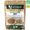 Organic Cordyceps Powder 50g - Superior Quality - Amoseeds