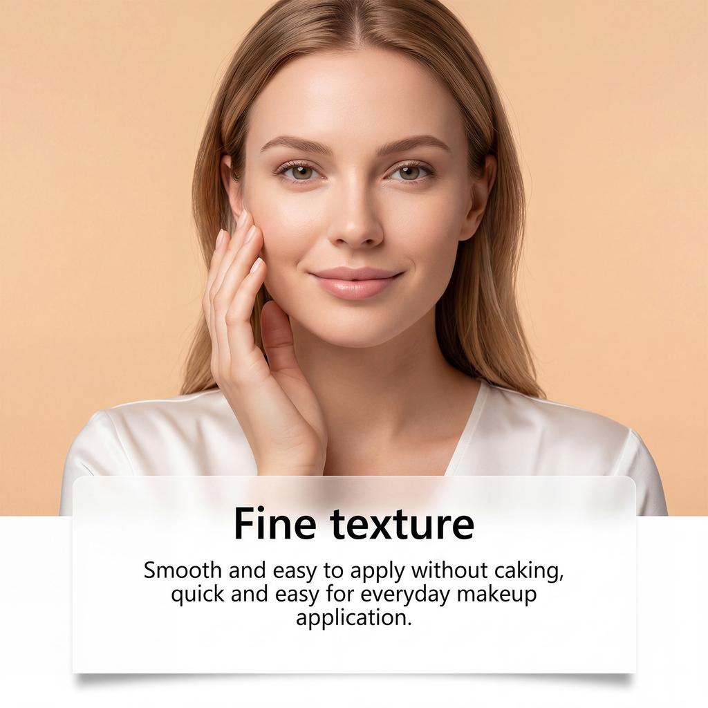 Thermo-changing Foundation, Natural Color, Lightweight and Breathable, Does Not Cake
