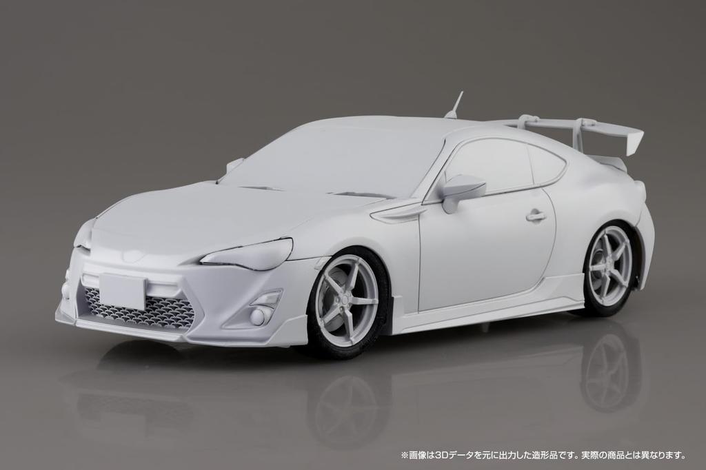 Aoshima Bunka Kyozai MF Ghost Katagiri Natsumu ZN6 TOYOTA86 Volume 14 Seaside Double Lane Specification Scale Plastic Model Co., Ltd. (AOSHIMA) No.4