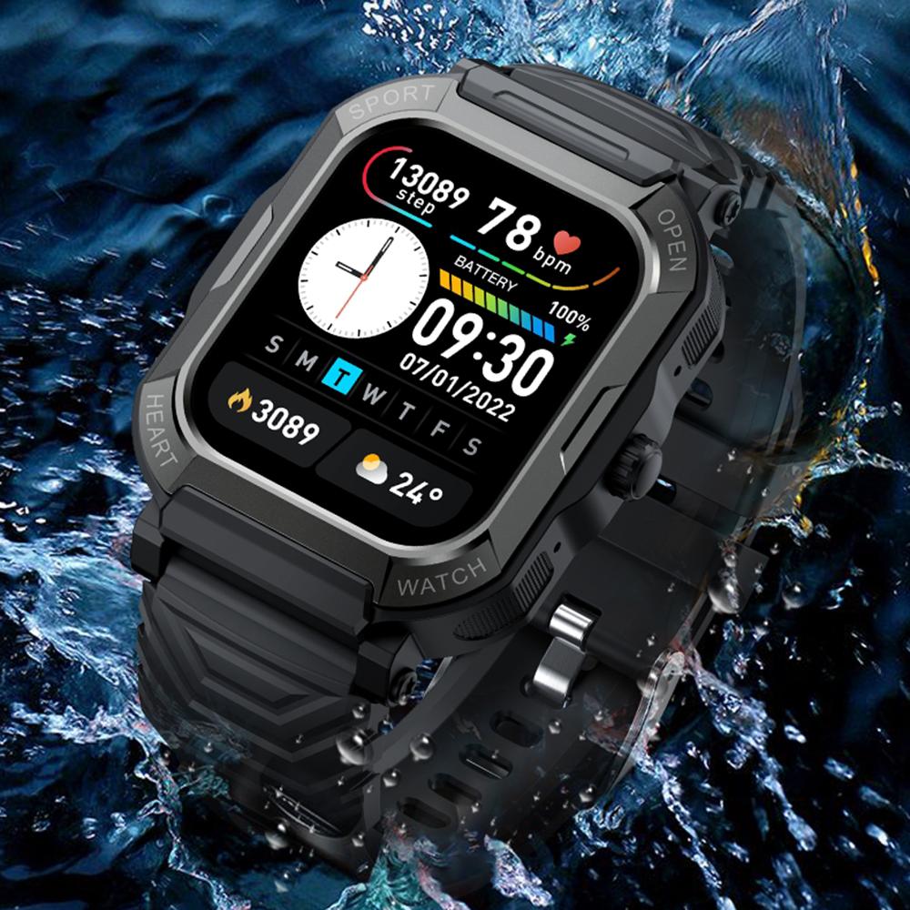 H30 Bluetooth-compatible Call Smart Watch Multi-Sport Watch Blood Oxygen,Sleep Monitor 1.91-inch Screen Bracelet with Pedometer