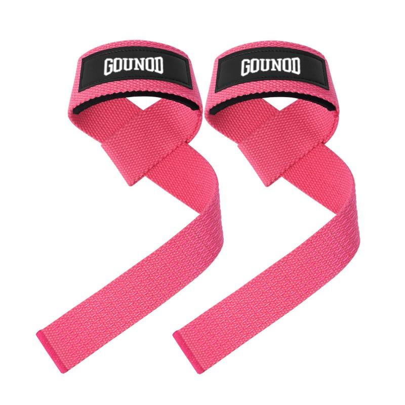 Fitness Wrist Support Strap With Non-Slip Silicone Grip Deadlift Pull-Up Weightlifting Training