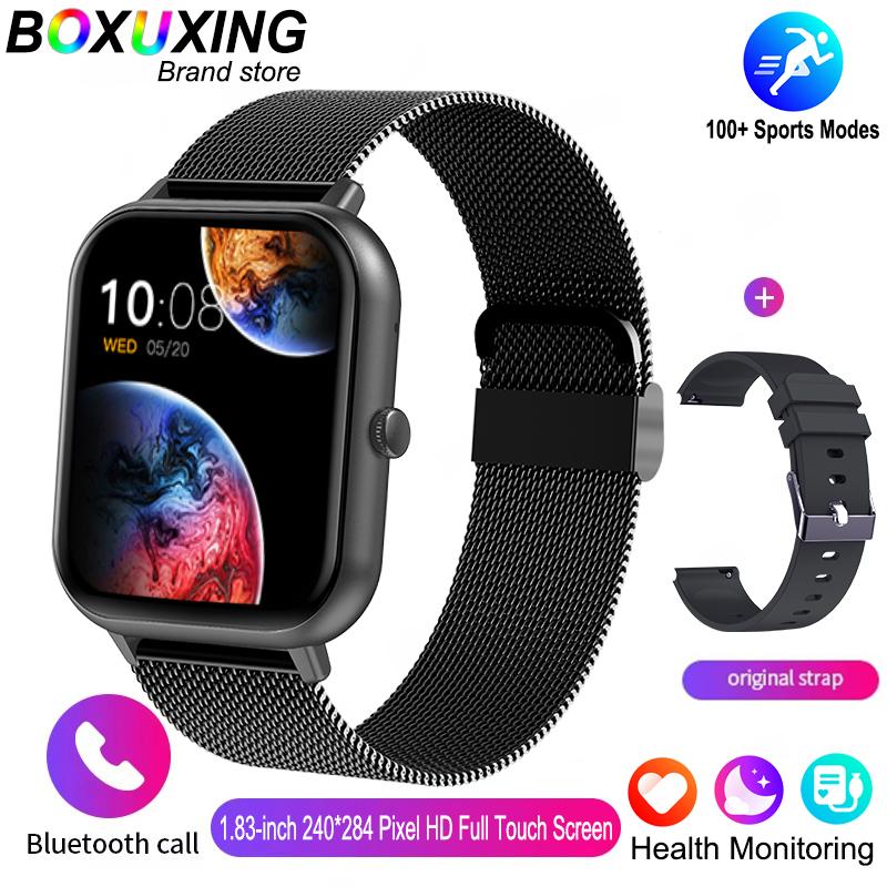 New Sports Smart Watch Men HD Bluetooth Call Fitness Tracker Heart Rate IP68 Waterproof Smart Watch Men Women IOS Android