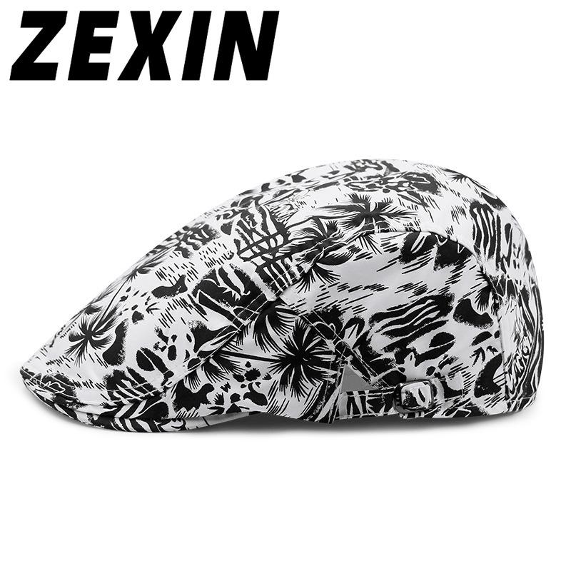 Beret Son Men and Women Fashion Light Shade Cap Outdoor Leisure Women's Hats Spring and Summer Sunscreen Breathable Duck Tongue Hat