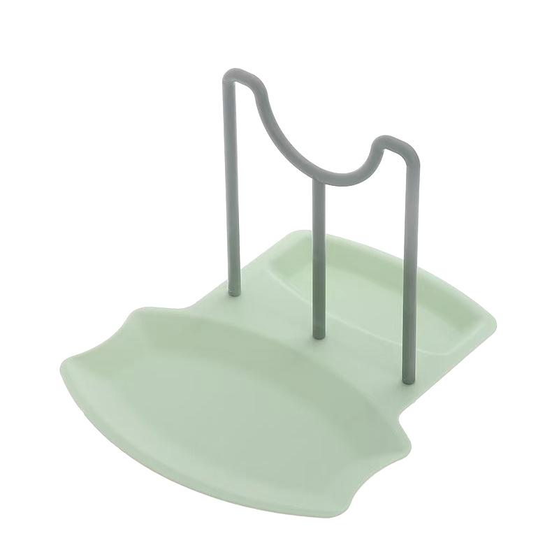 1Pcs Kitchen Organizer Spatula Pot Lid Rack Shelf Plastic Spoon Rest Utensil Multi-function Dish Rack Organizer Outdoor Gadgets