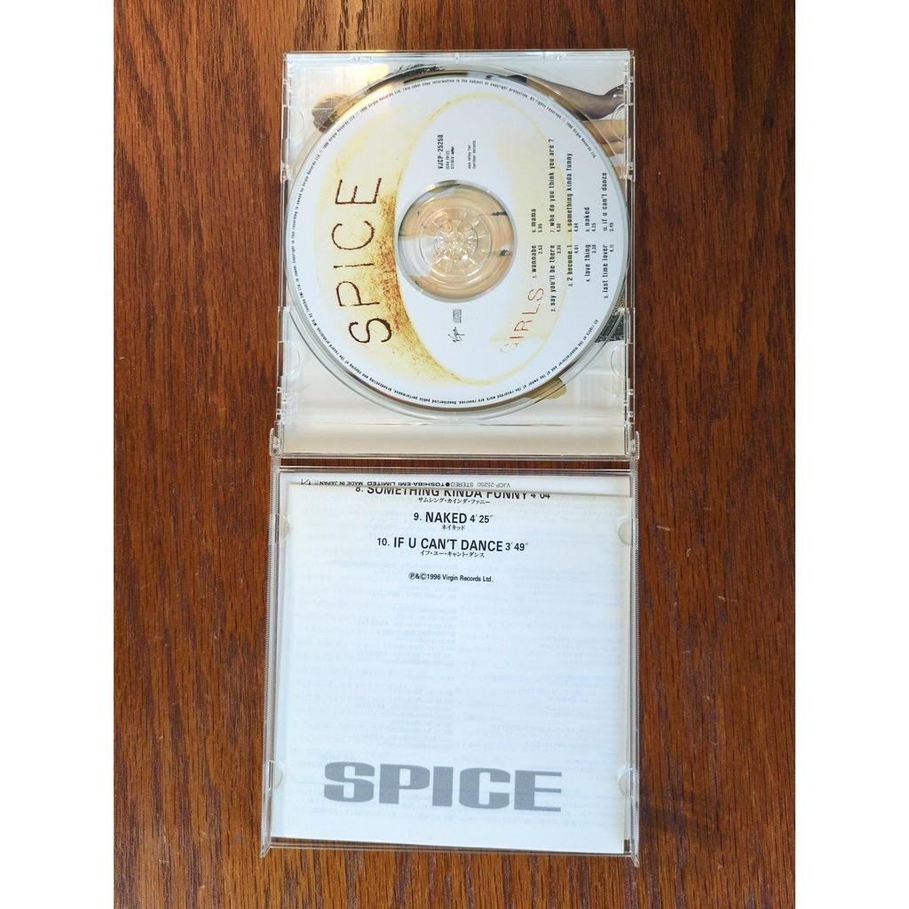 Używany CD Spice Girls Spice VJCP-25250 Debiutancki Album Zawierający Wannabe Klasyczny Pop