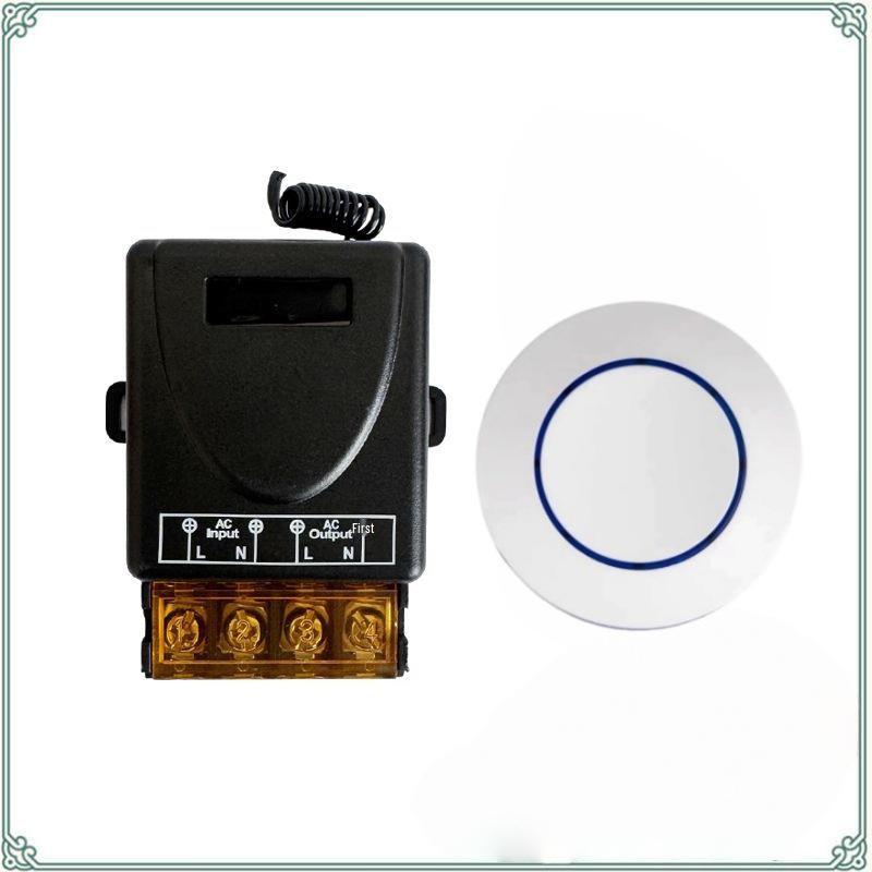 220V 30A Drahtloser Fernbedienungsschalter für Wasserpumpe, Motor, Dunstabzugshaube, Abluftventilator und Sprühgerät.