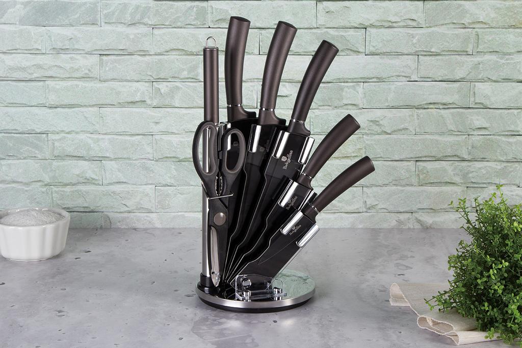 BERLINGER HAUS BH-2685 KNIFE SET IN STAND