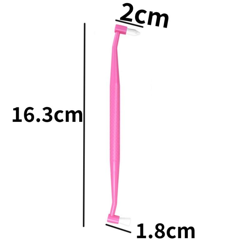 Cat Toothbrush Oral Care Pet Toothbrushes Small Heads Teeth Brush for Cats Mouth Cleaning Soft Hair Cat Toothbrush Pet Supplies
