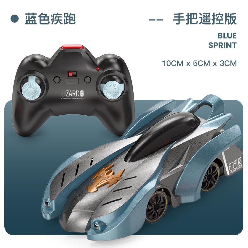 Wall Climbing Car, Crawling Wall Suction Watch, Remote Control Car, Charging Toy Car, Climbing 4Wd Racing Stunt Car