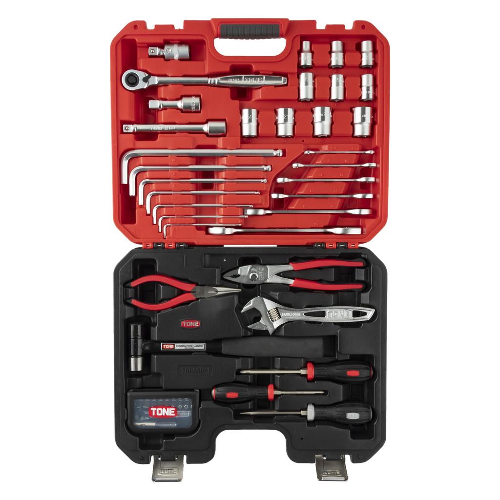 TONE Combination Tool Set K700 Drive Red Contents 57 Items 12.7mm (1/2")