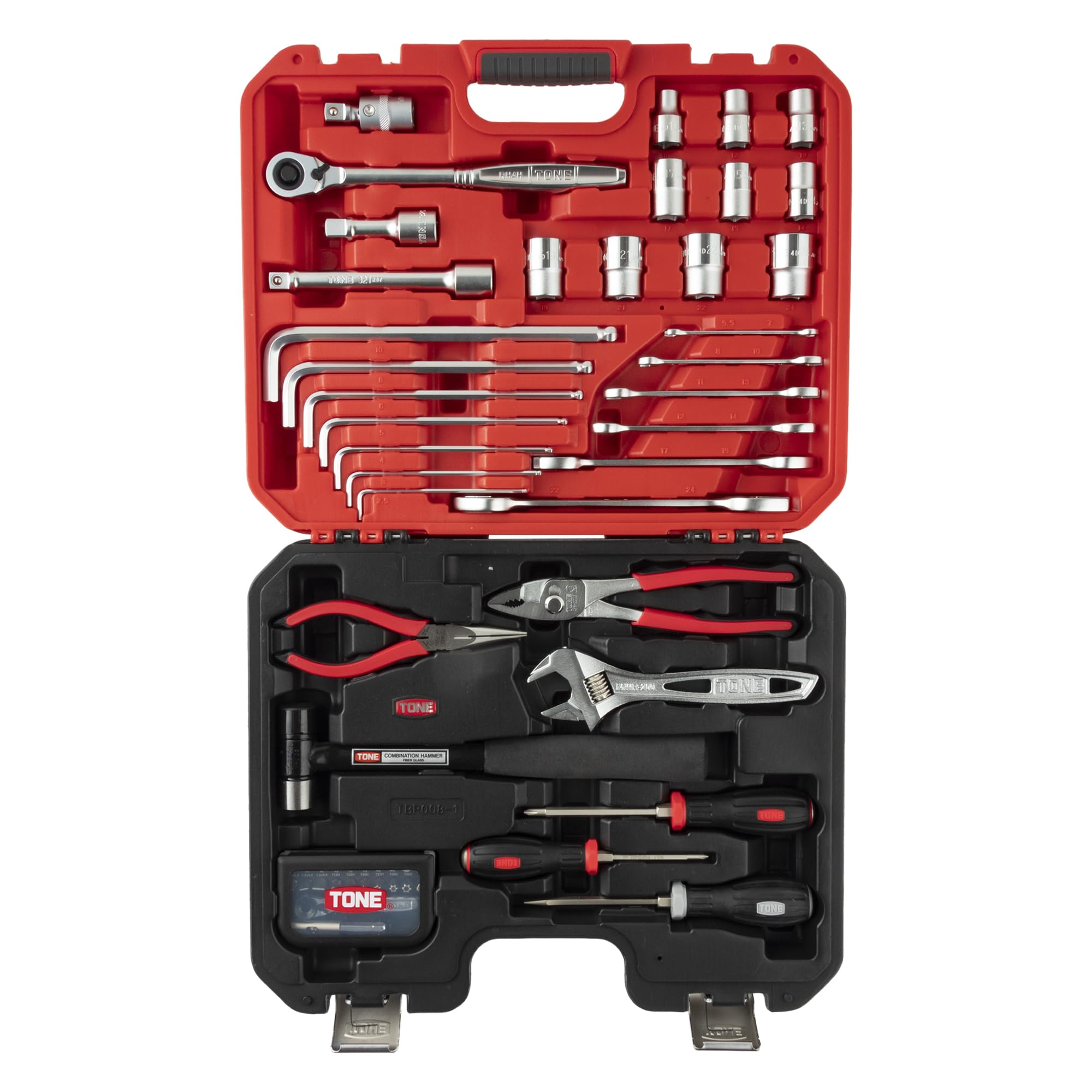 

TONE Combination Tool Set K700 Drive Red Contents 57 items 12.7mm (1/2 )