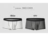 GTOPX Men's Single-Layer U-Convex Ice Silk Semi-Transparent Boxer Briefs