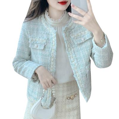 Spring and Autumn French Style Short Jacket for Women Fashionable and Elegant