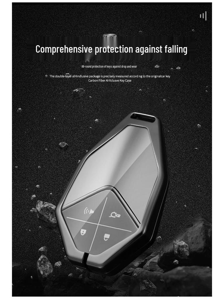 Schlüsselhülle für Changan Deep Blue SL03: Premium Vollfolien-Schutzhülle für S7 Smart Key - Ideal für Frauen