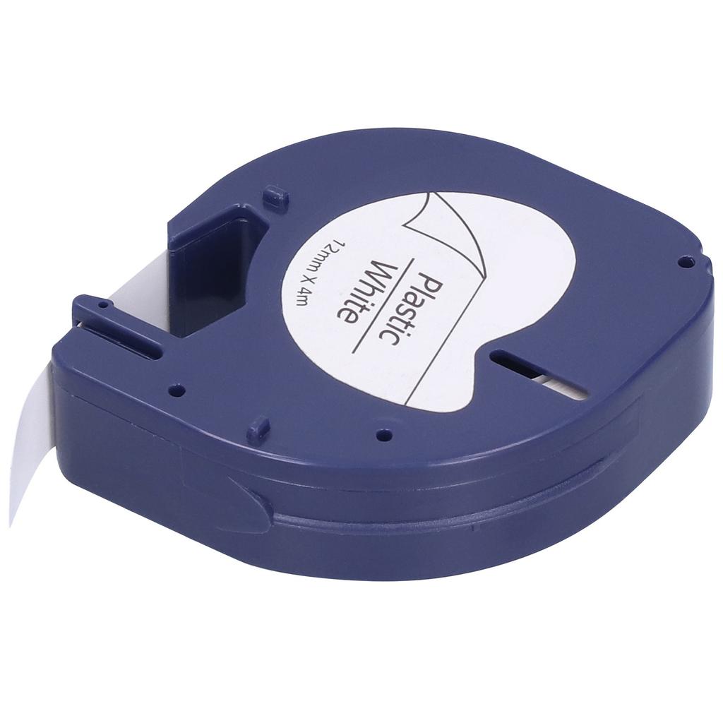 Label Tape Replacement for DYMO LETRATAG Machine Ribbon DIY Print Accessories12mm x 4meter