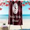 Servette Pride Print Beach Towel, Large Soft Quick Dry Towel for Beach Camping Swimming
