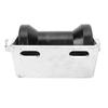 5 Inch Rubber Boat Trailer Roller with Steel Bracket Keel Roller Assembly Kit for Replacement