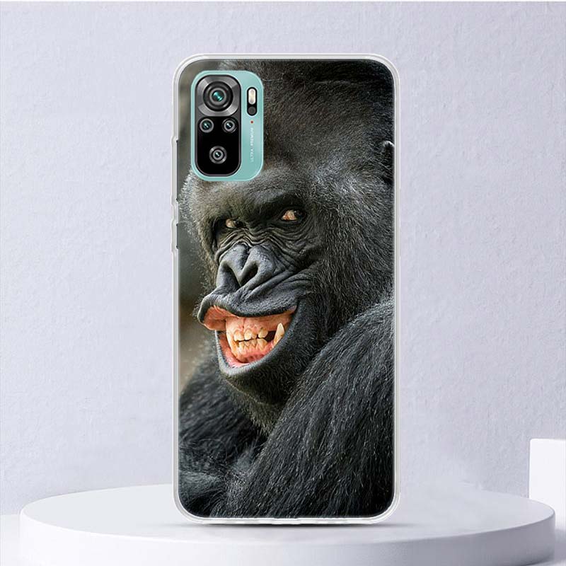 Monkey Memes Soft Case For Xiaomi Redmi Note 14 14S 13 12S 11S 10S 12 11 10 Phone Cover 11T 11E Pro Plus 9 9S Shell Coque