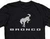 Ford Bronco Logo Black Shirts