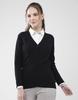 Women's V Neck Full Sleeves Cardigan
