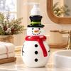 Santa Claus Christmas Pump Bottle 300ml Soap Pump Dispensers Novelty Cosmetic Container  Travel