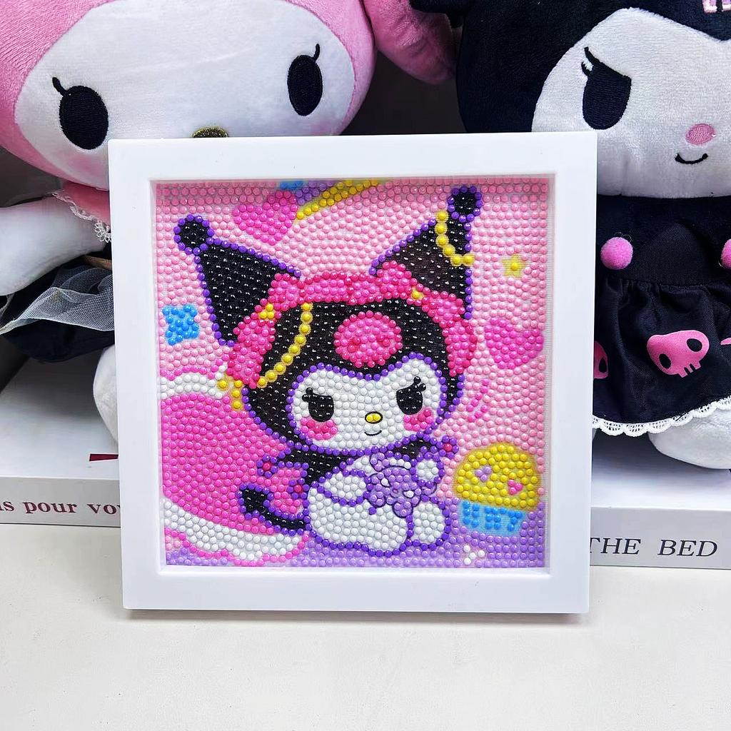 Children'S Diamond Painting Handmade Diy Masonry Painting Cartoon Diamond Sticker Bedroom Living Room Decorative Painting Photo Frame